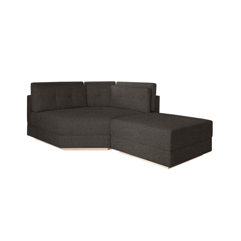 Merano Corner Seater with Ottoman