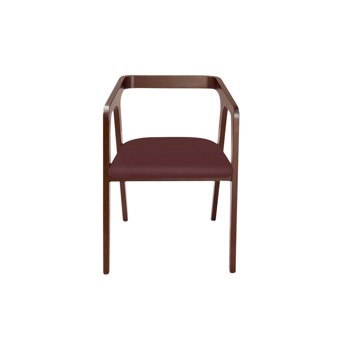 Avesta Faux Leather Dark Dining Chair