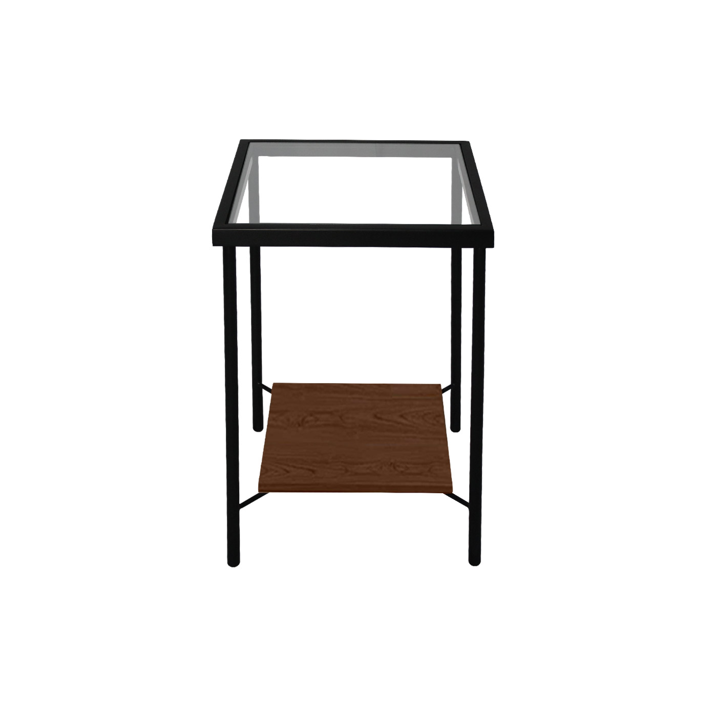 Preston Glass Square Side Table