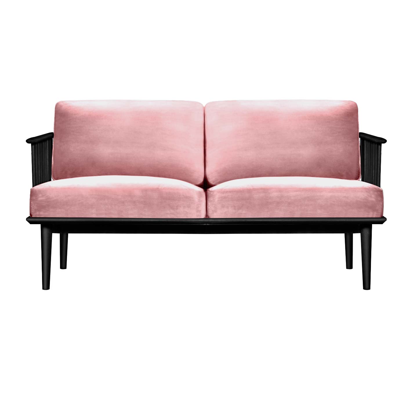 Jorasanko  Ebony Double Sofa