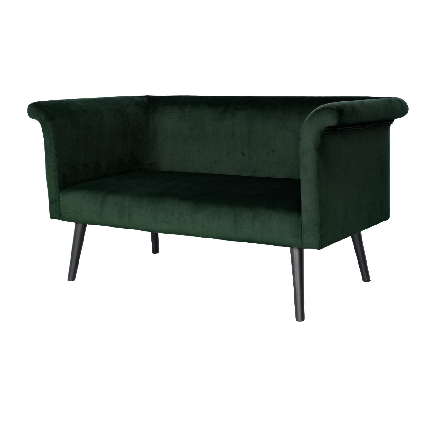 Pompeii  Ebony Double Sofa