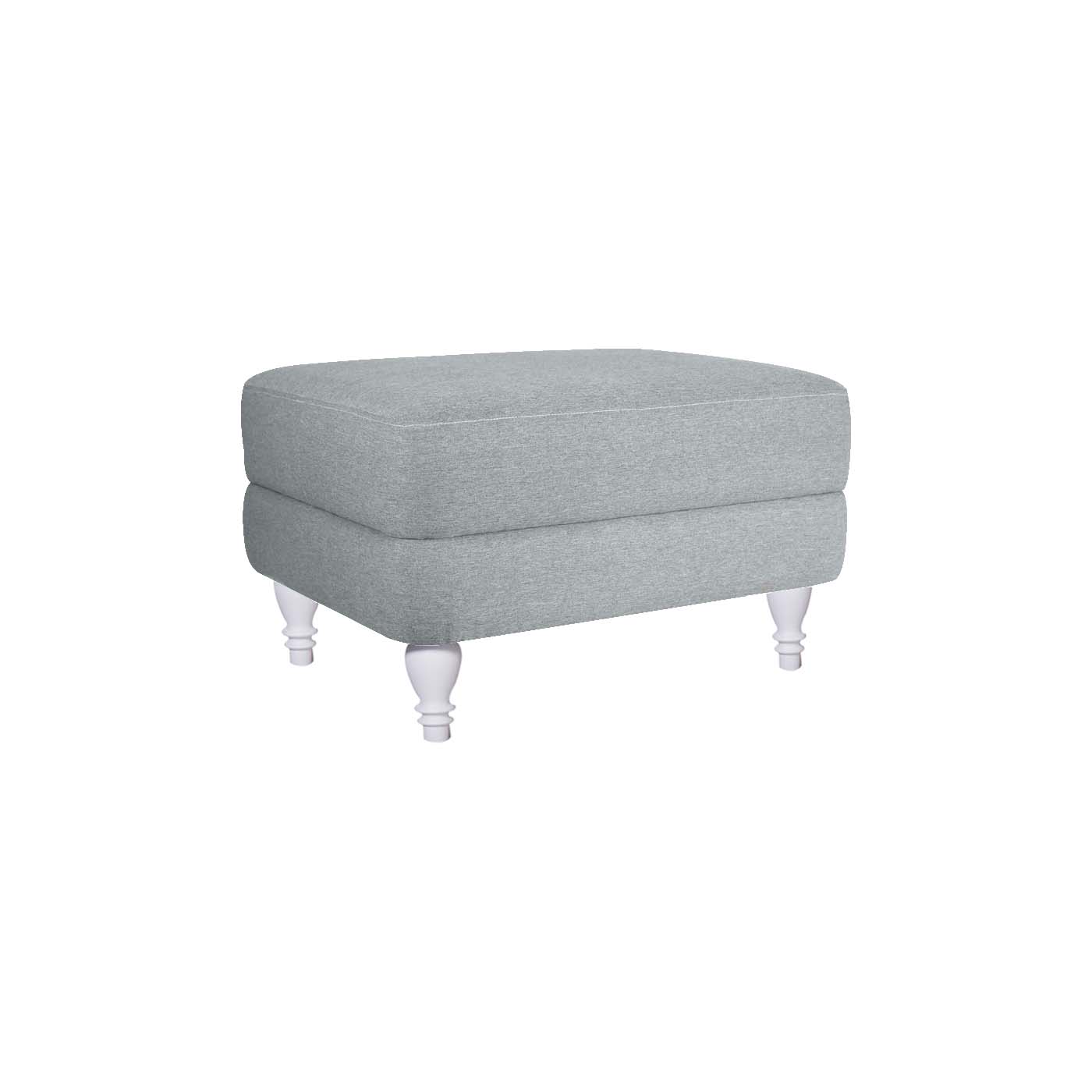 Rosewall  White Ottoman