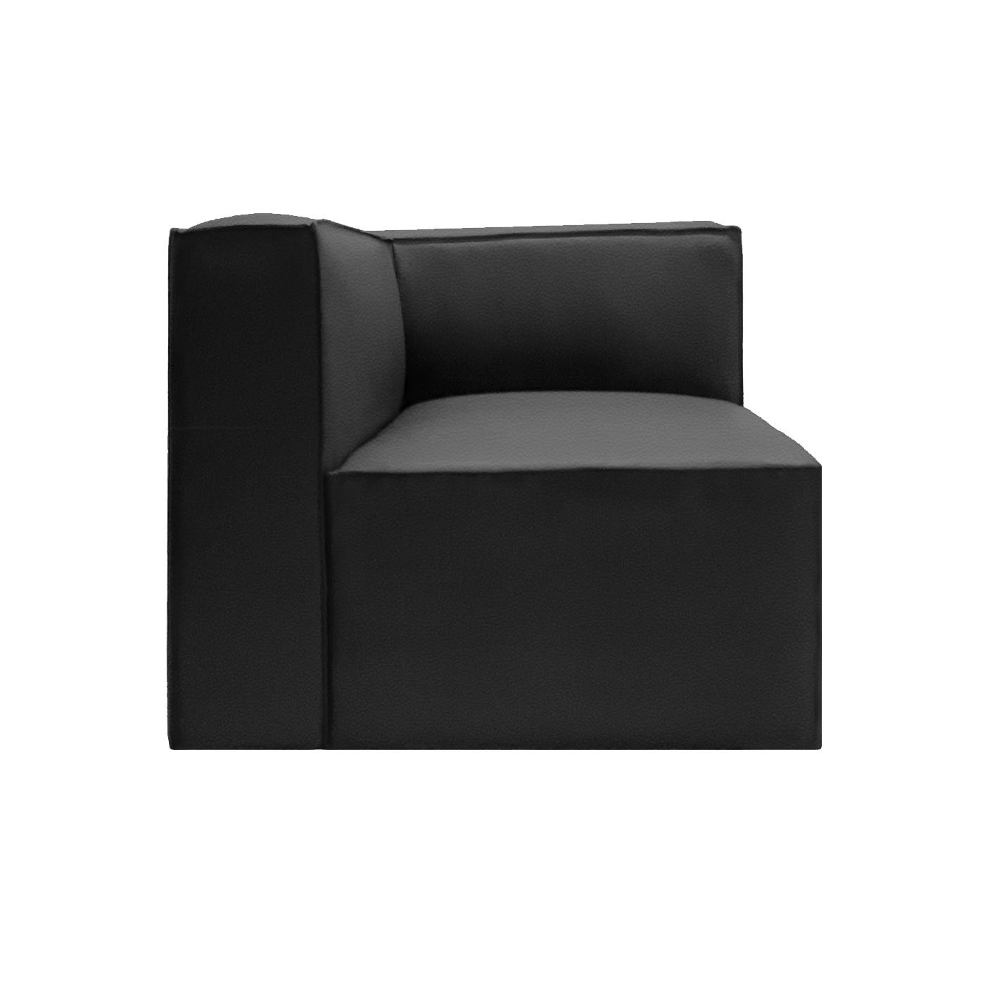 Malmo Faux Leather Right Hand Corner Seater