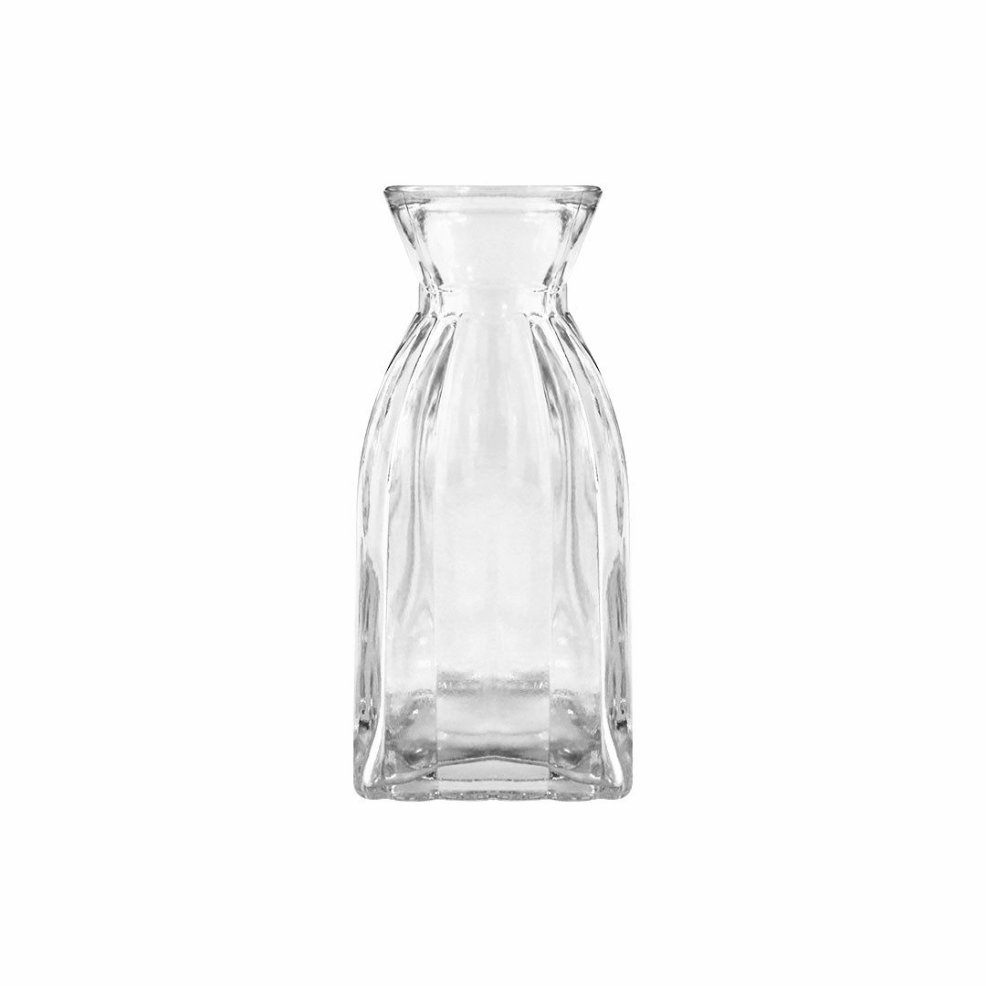 Glace Ribbed Vase