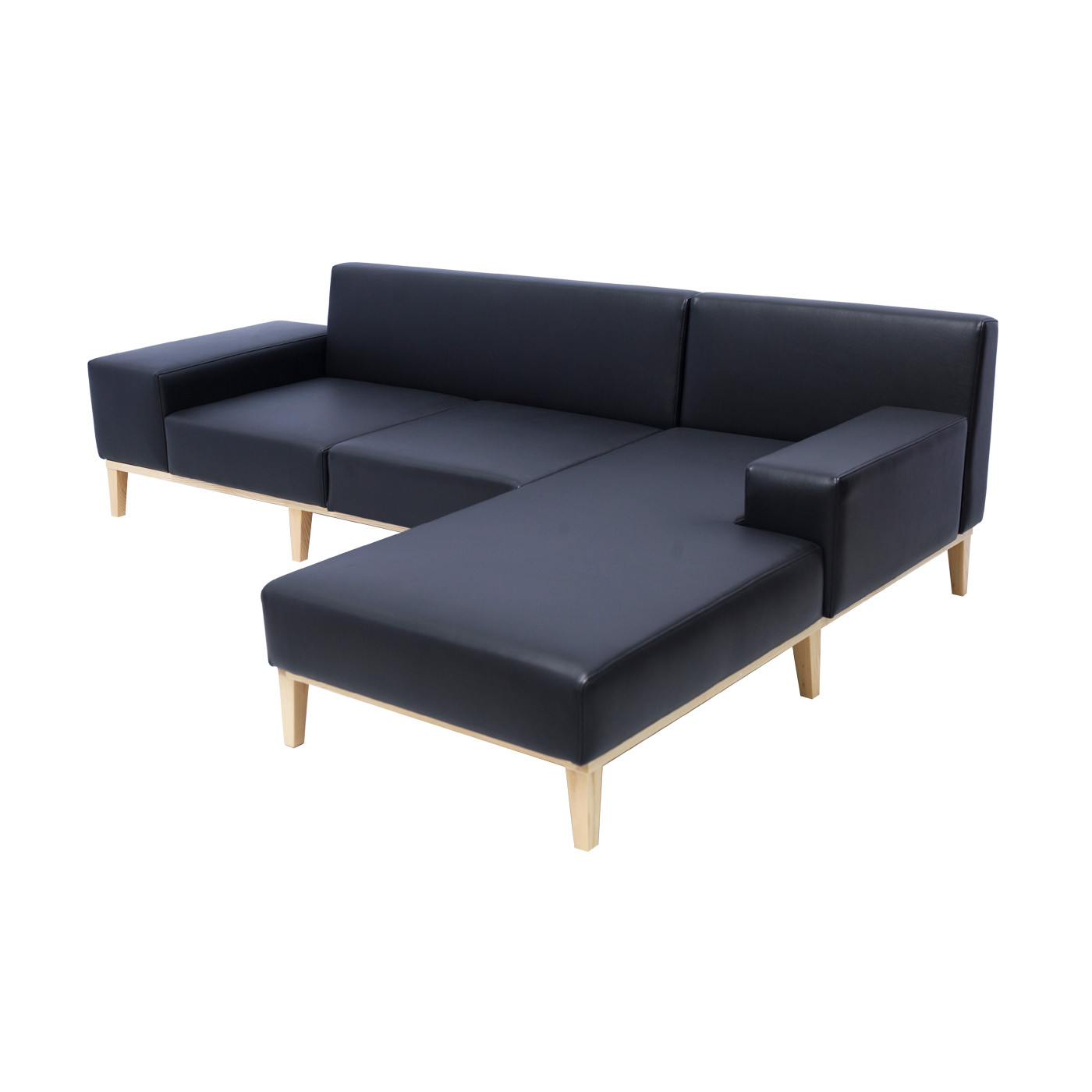 Soho Faux Leather Light Sofa
