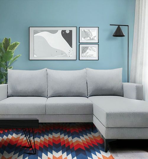 Smithfield  Sofa & Chaise (Left) With Ottoman