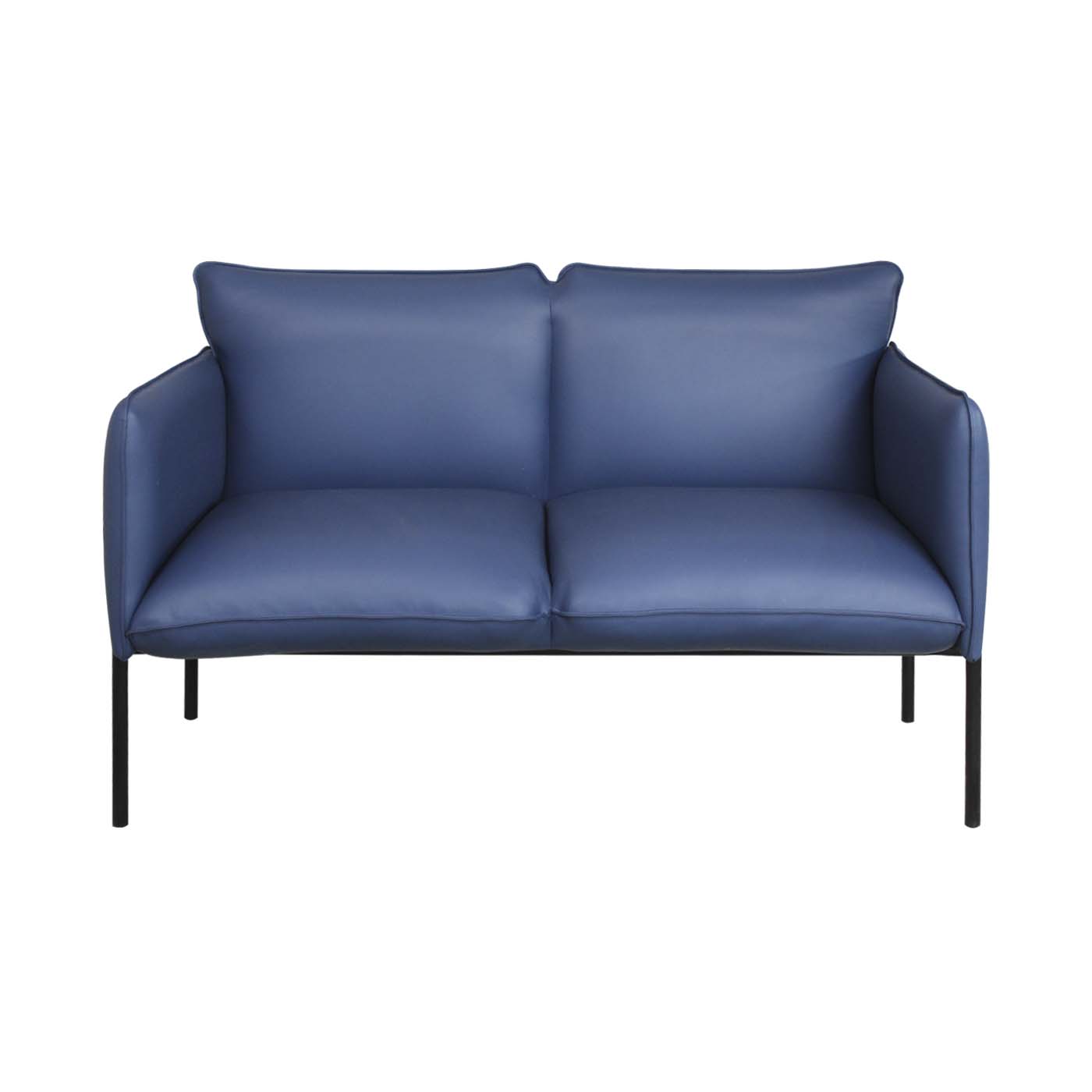 Dessau Faux Leather Double Sofa