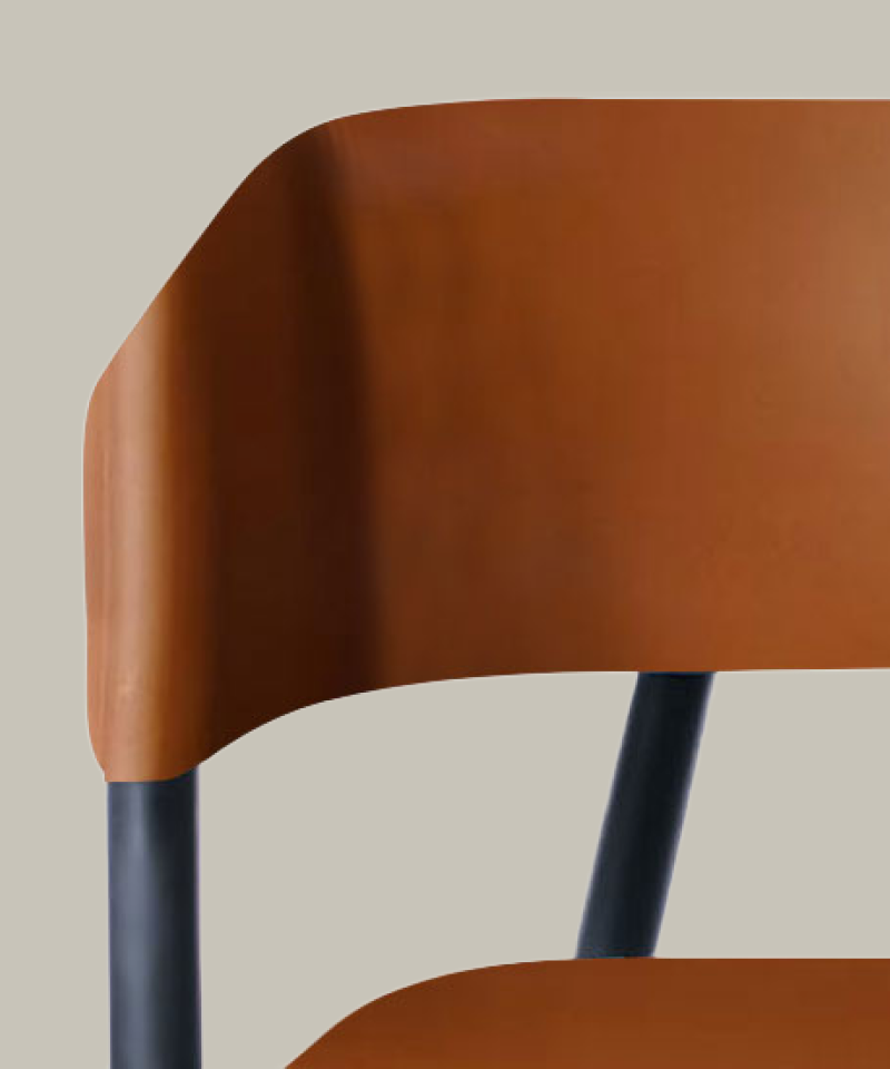 Navigli Faux Leather Dining Chair