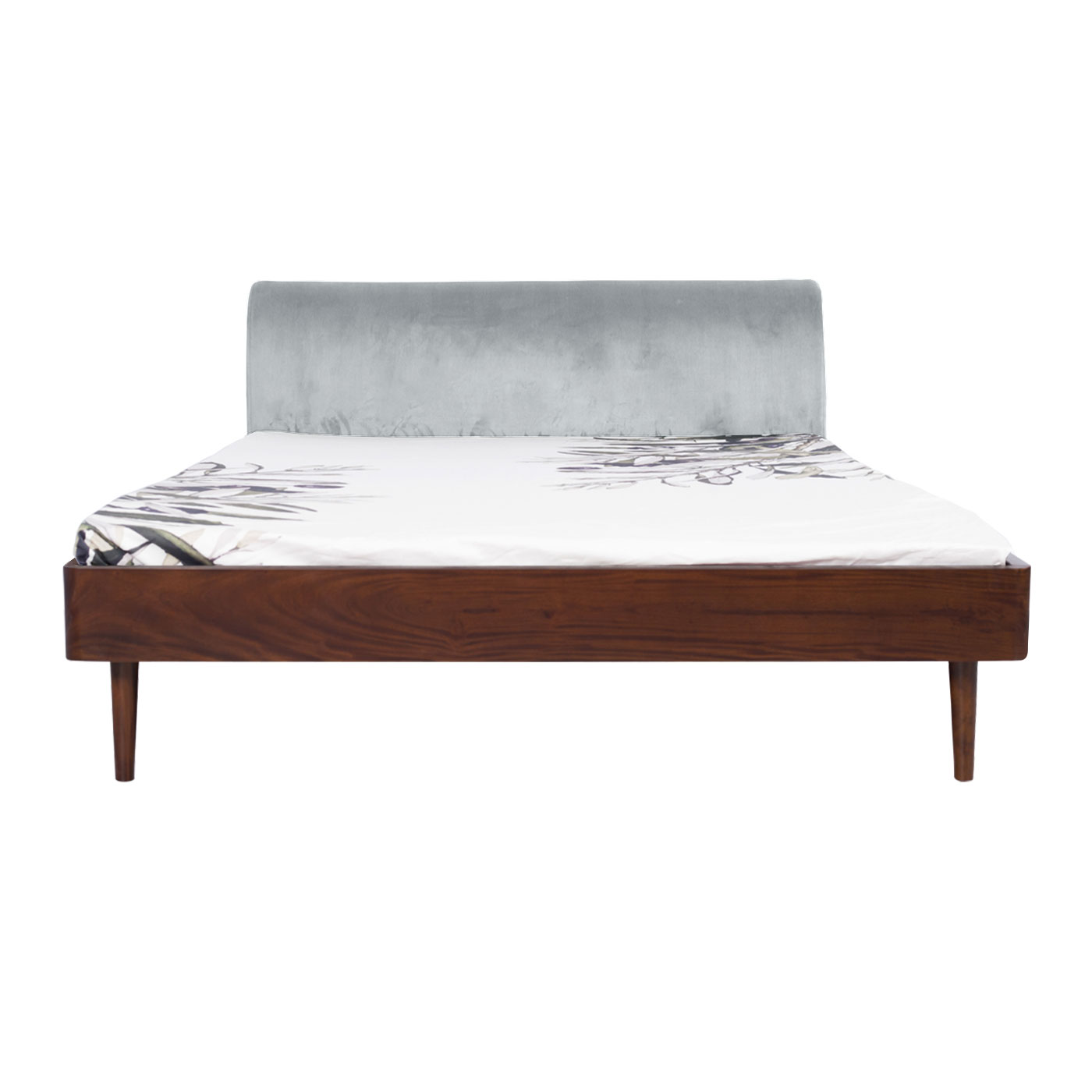 Pompeii  Dark Queen Bed