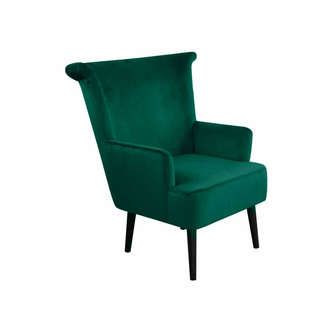 Pompeii  Ebony Arm Chair