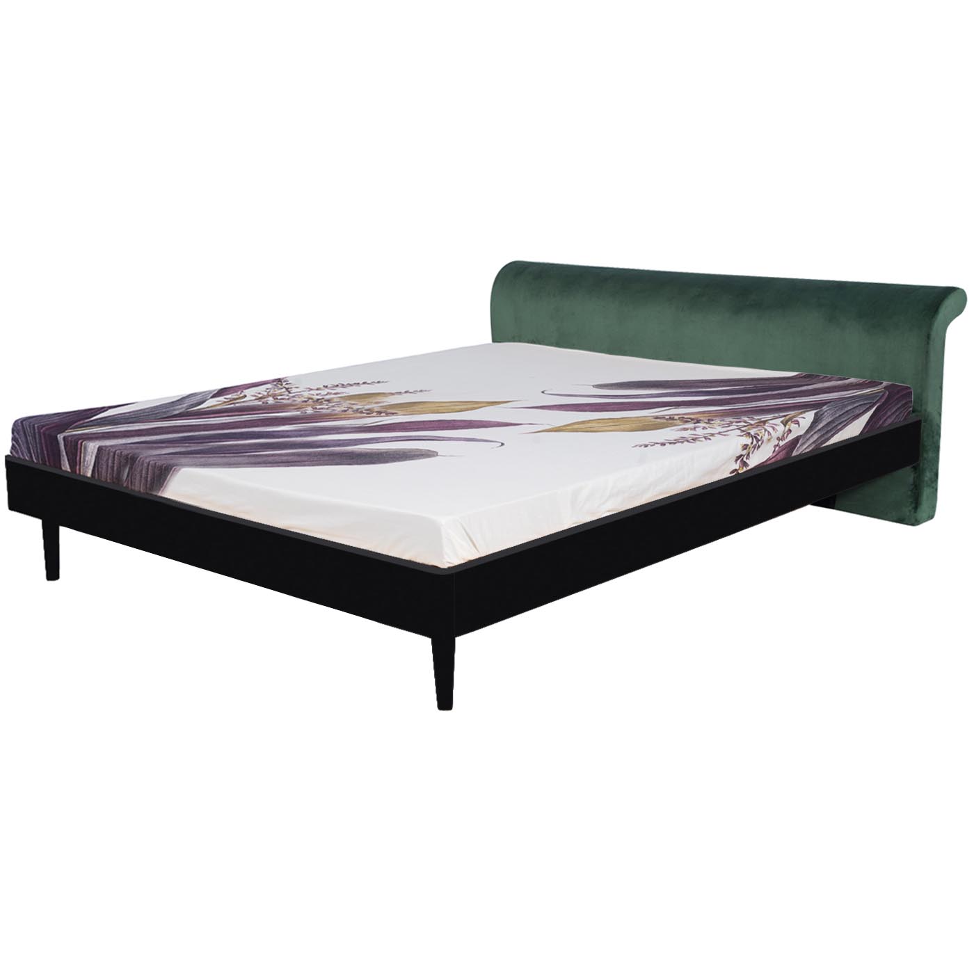 Pompeii  Ebony King Bed