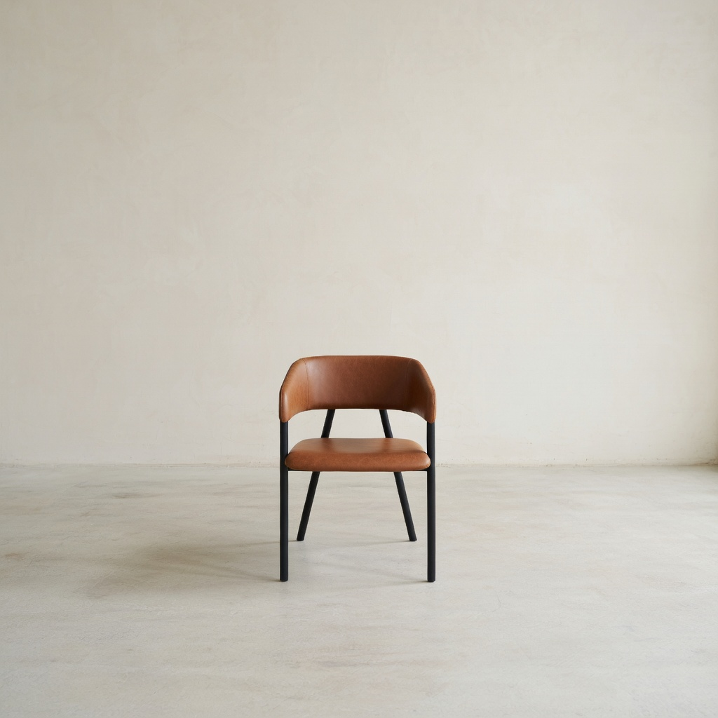 Navigli Faux Leather Dining Chair