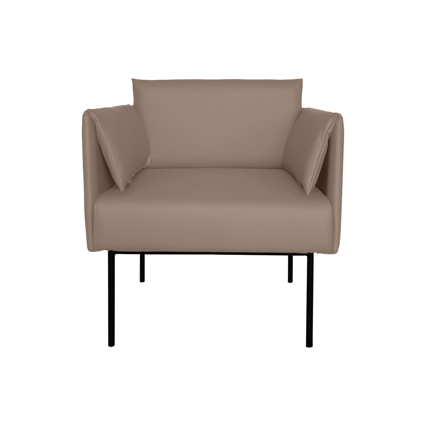 Preston Faux Leather Single Sofa