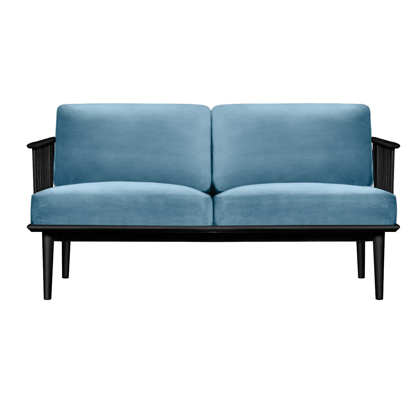 Jorasanko  Ebony Double Sofa