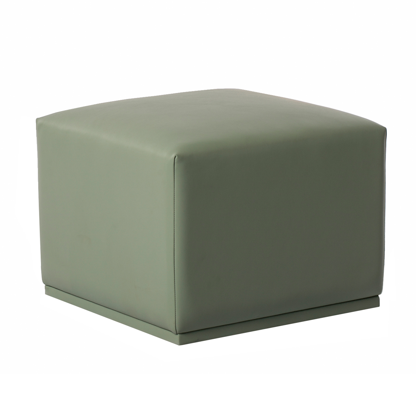 St. Pauli Faux Leather Ottoman