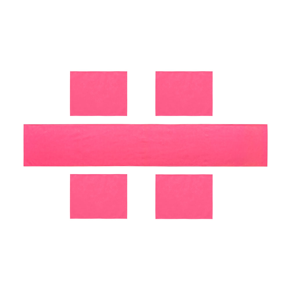 Neon Pink Table Runner
