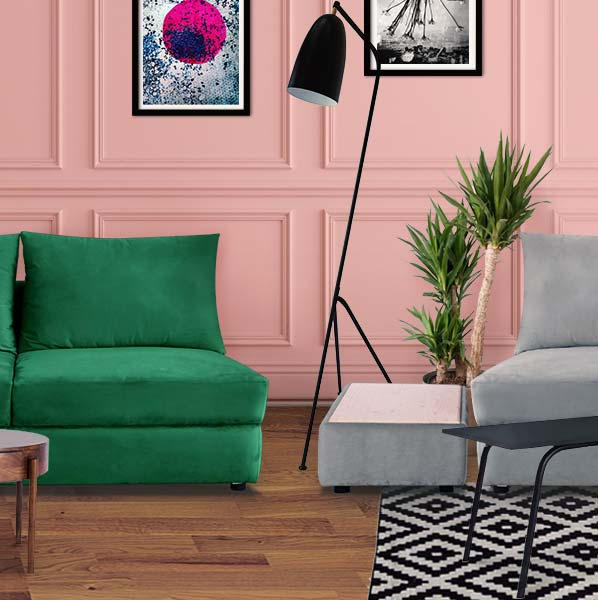 Elgin  Ebony Sofa