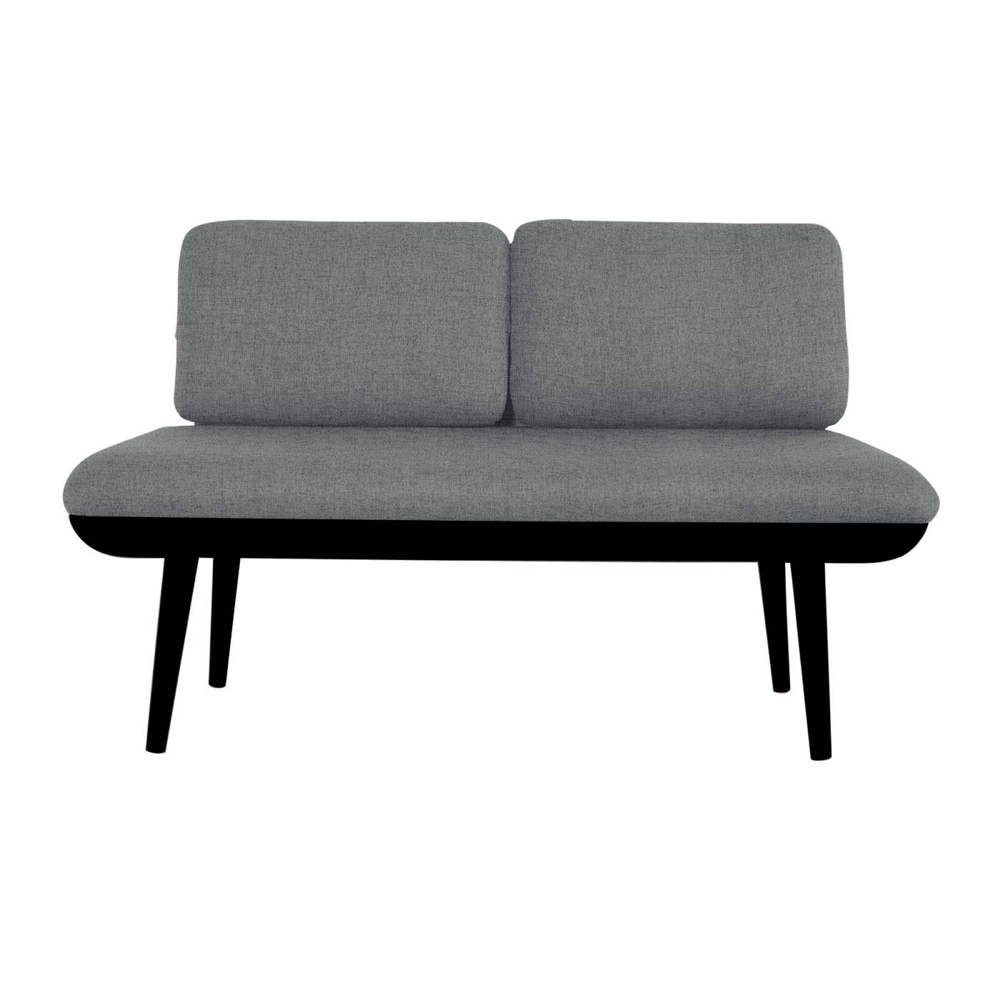 Bushwick Ebony Double Sofa
