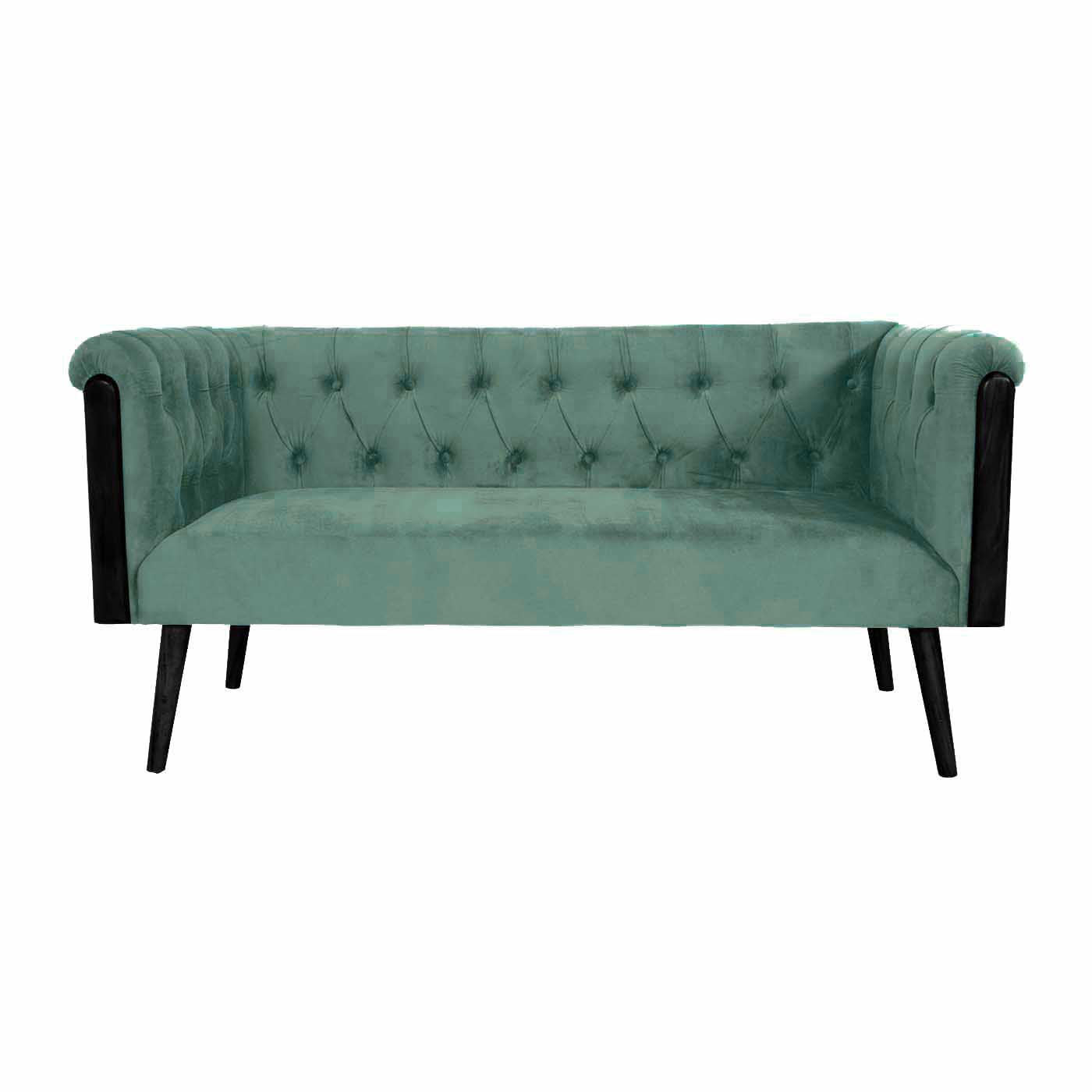 Chesterfield  Ebony Double Sofa
