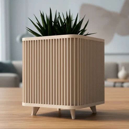 Shikaku Brown Planter Pot