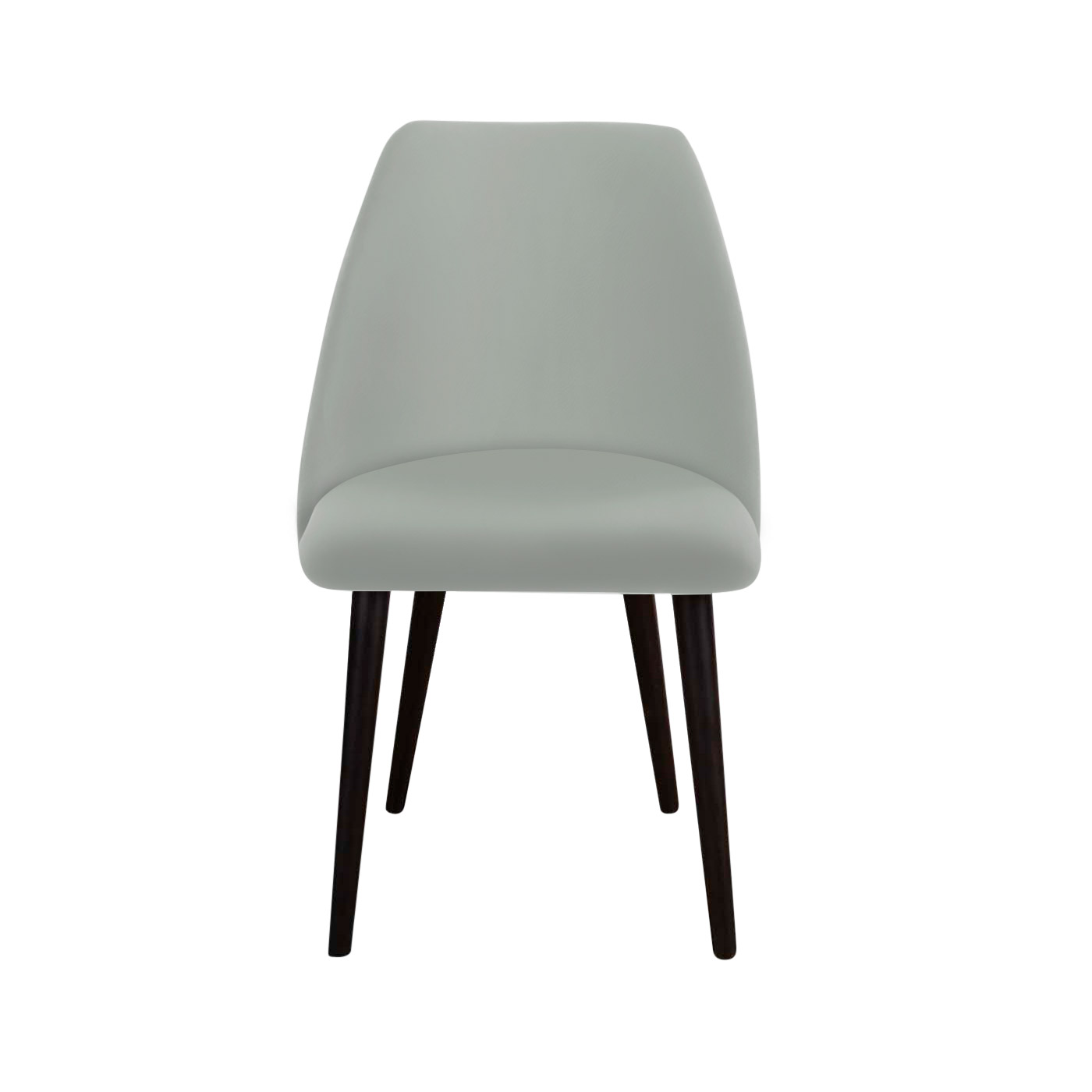 Elgin Faux Leather Ebony Dining Chair