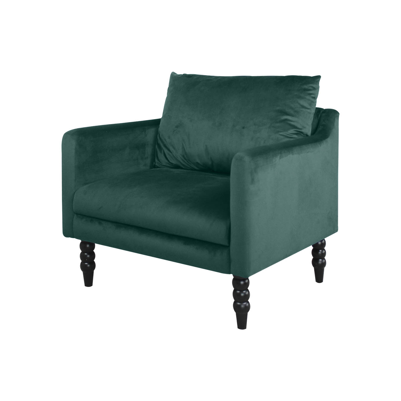 Knole  Ebony Single Sofa