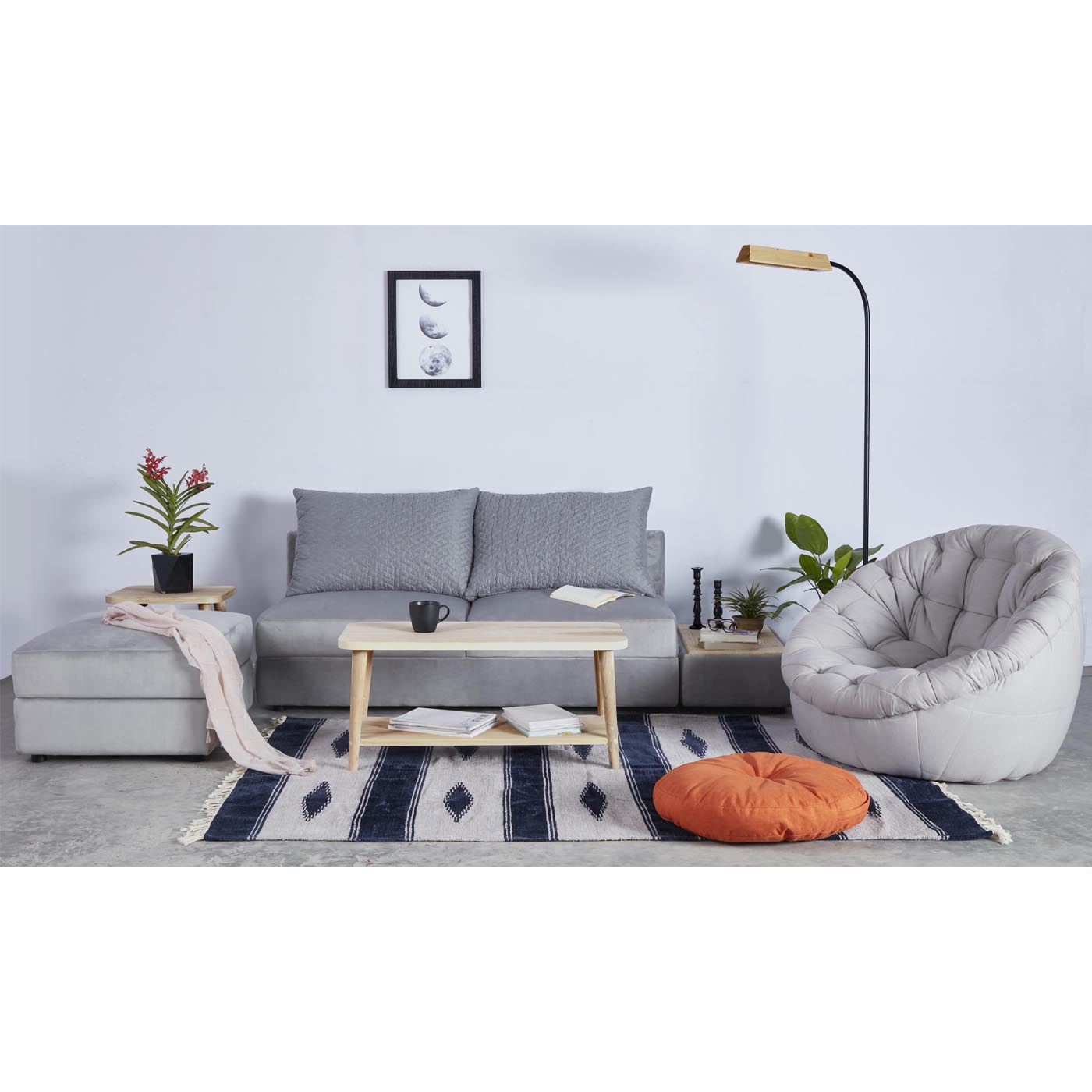 Elgin  Ebony Sofa