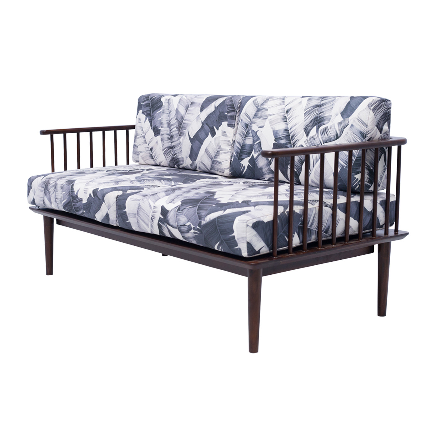 Jorasanko  Dark Double Sofa