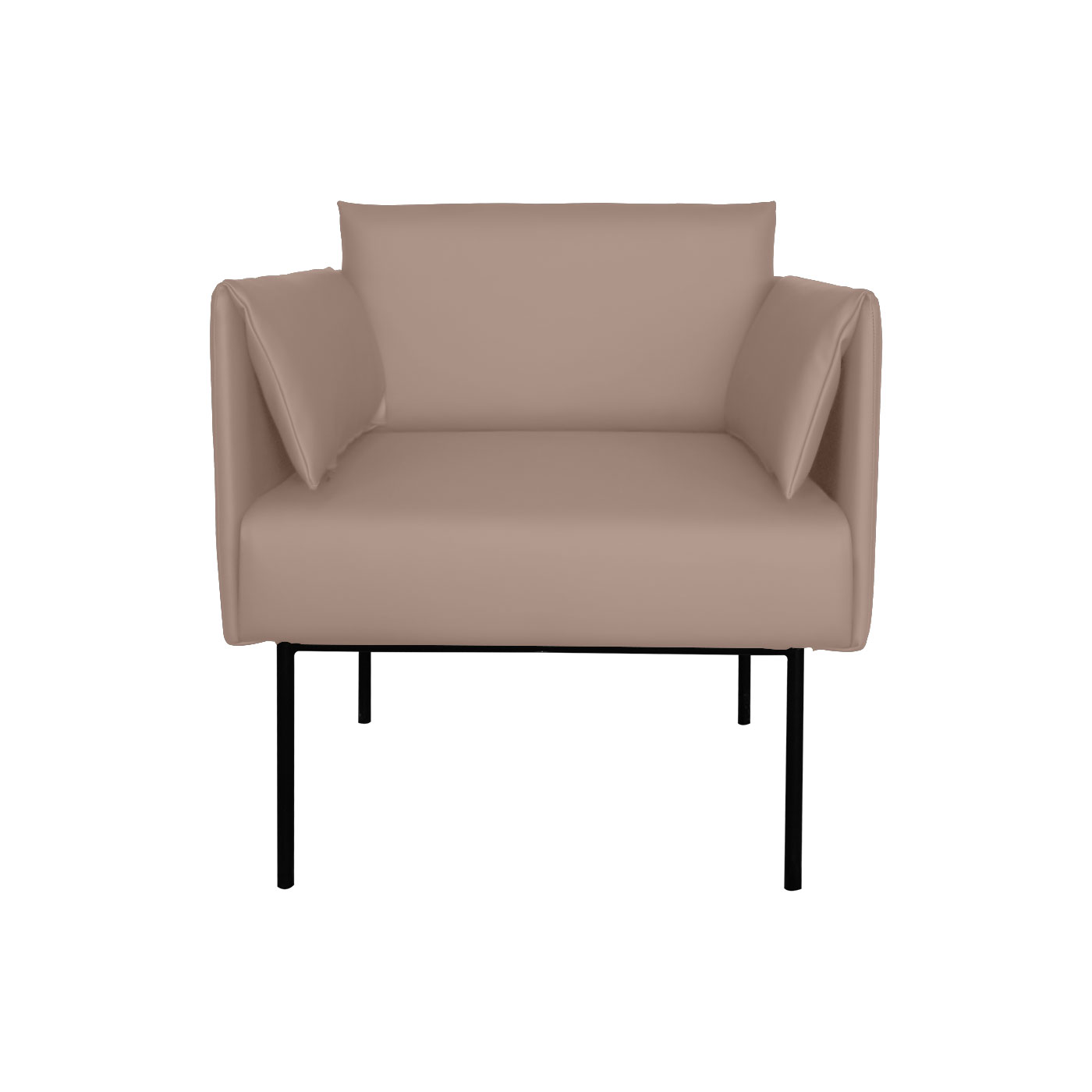Preston Faux Leather Single Sofa