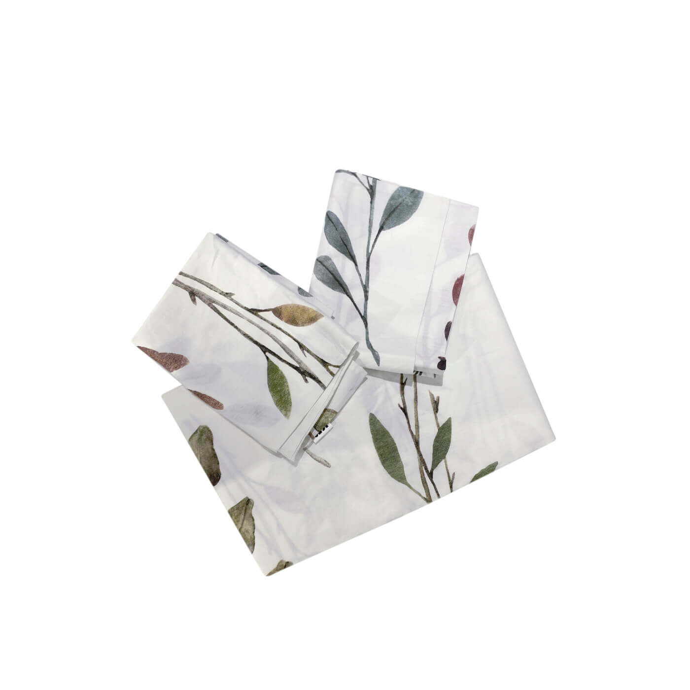 Leafy White Bedsheet​