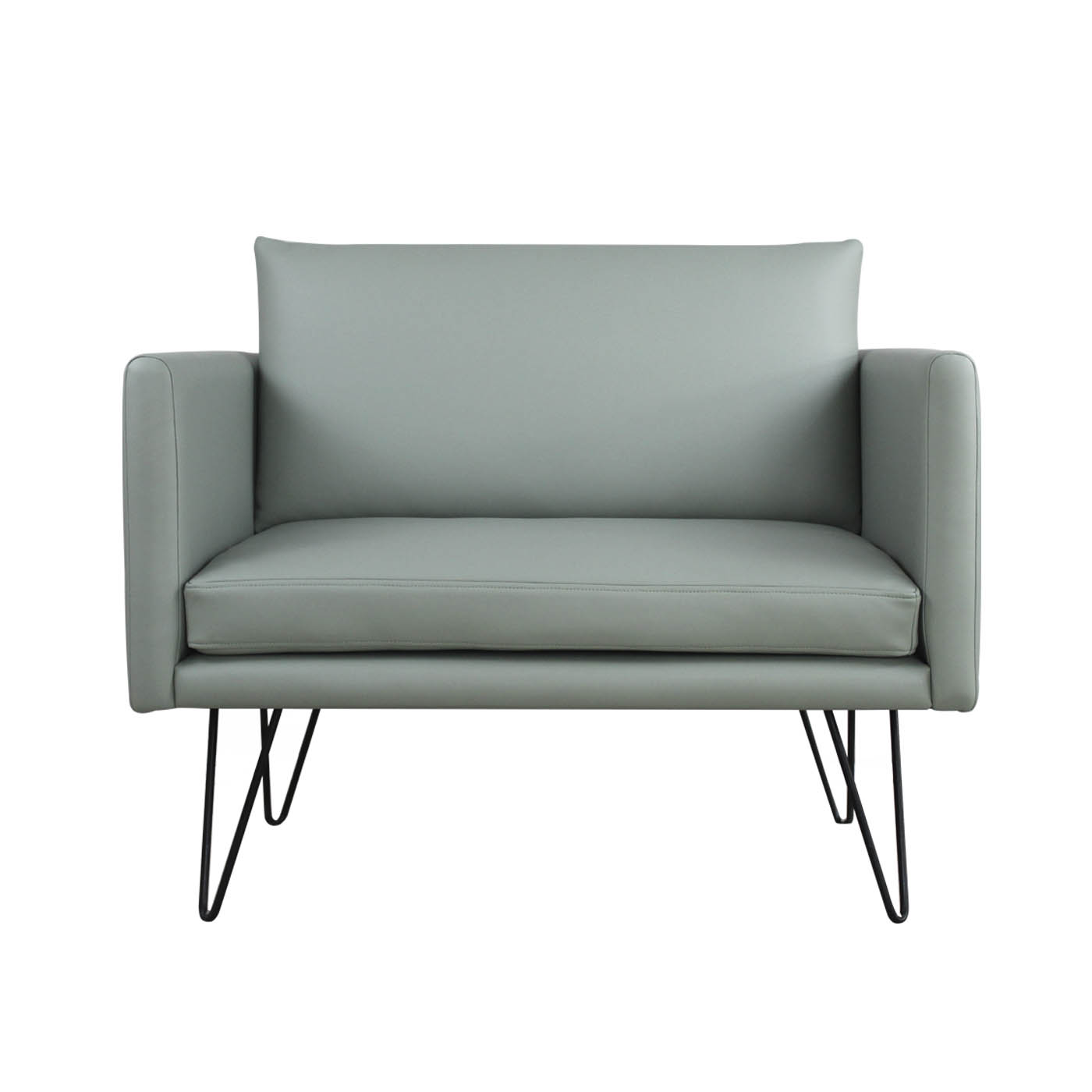 Noblitt Faux Leather Single Sofa