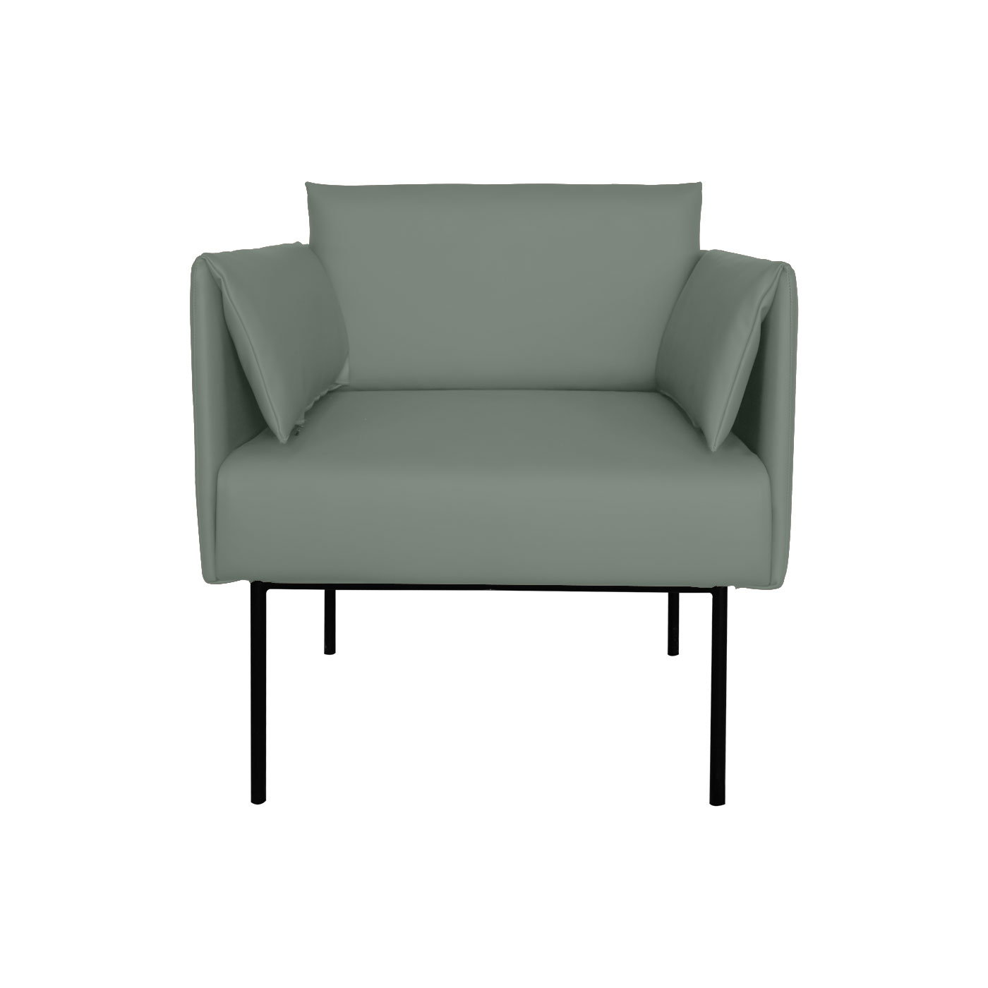 Preston Faux Leather Single Sofa