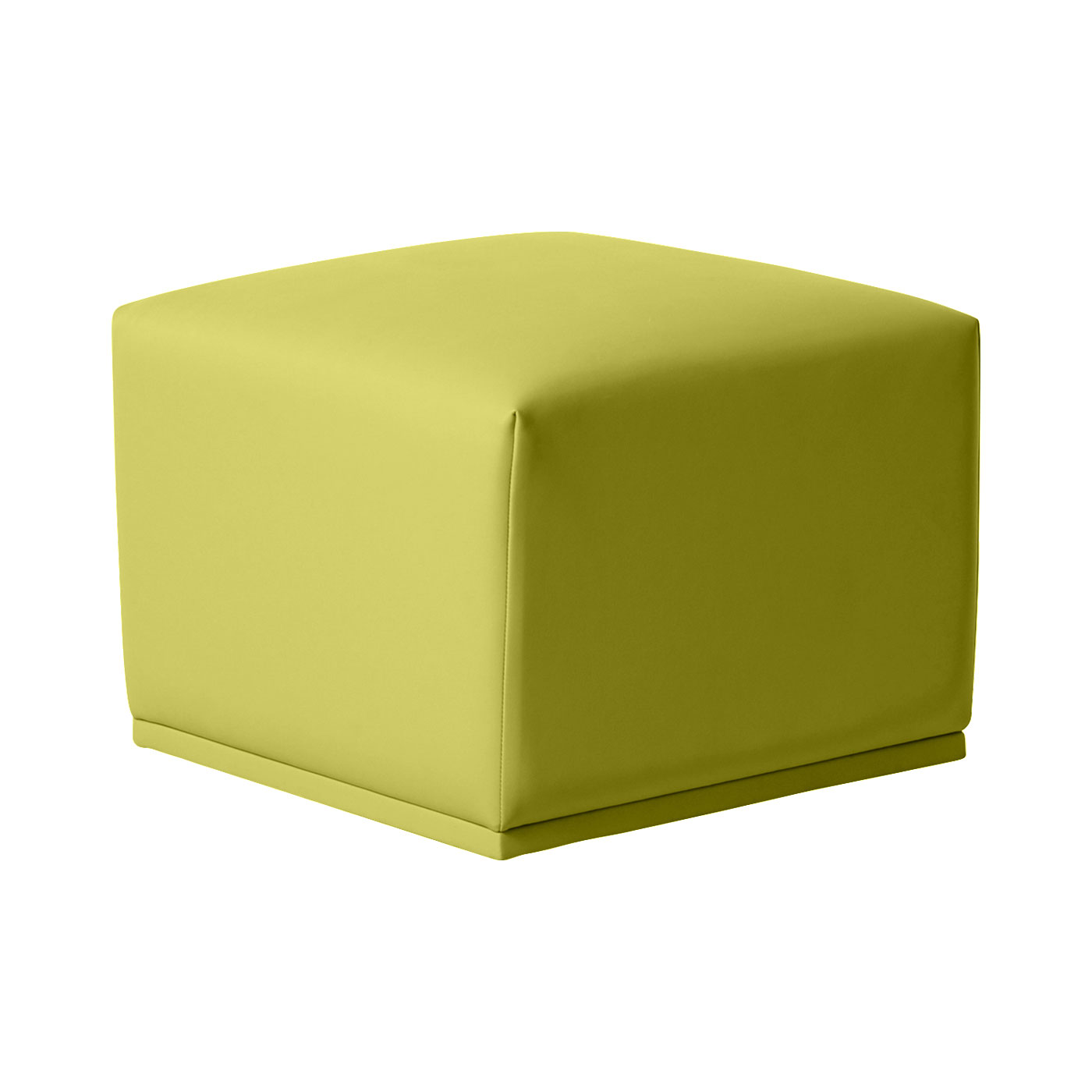 St. Pauli Faux Leather Ottoman