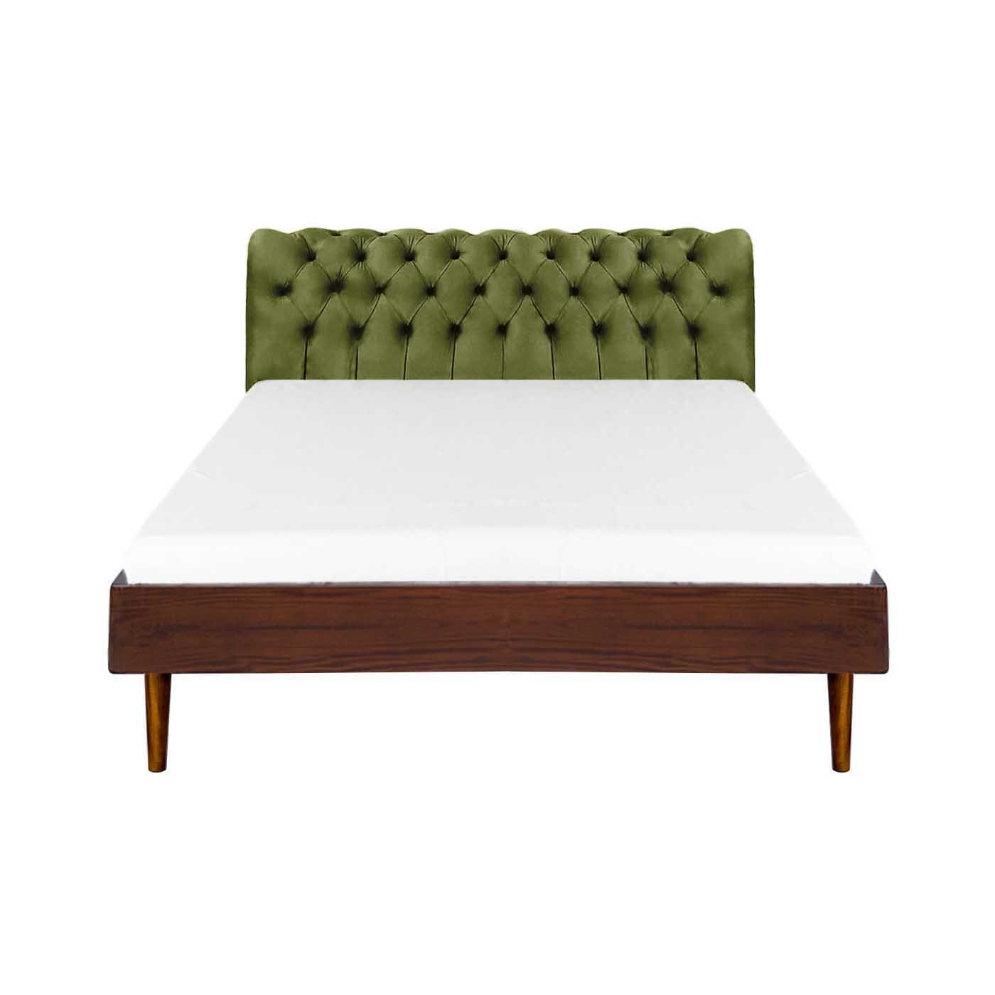 Chesterfield  Dark Queen Bed