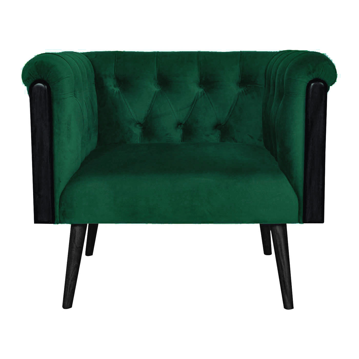 Chesterfield  Ebony Single Sofa