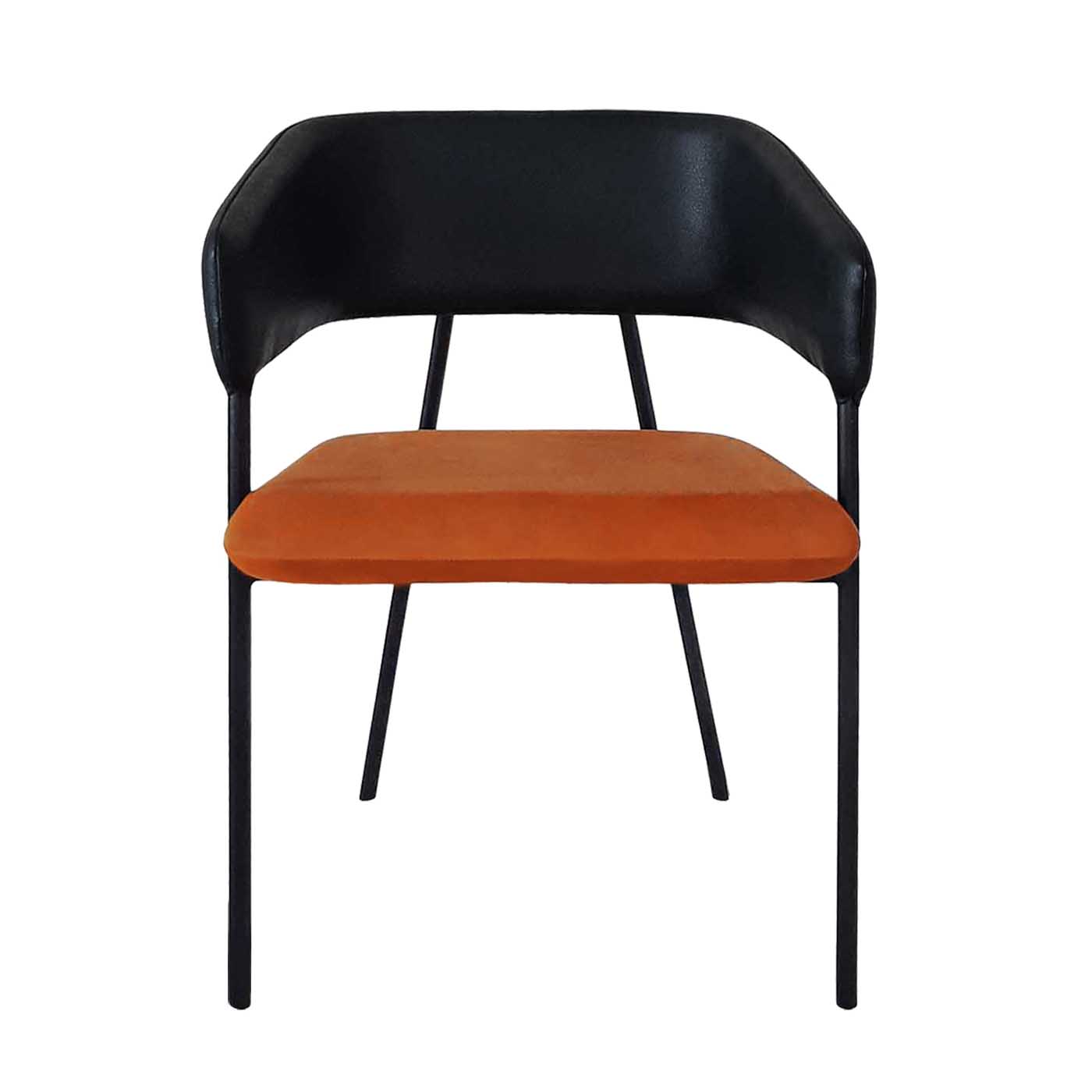 Navigli Faux Leather Slim Chair