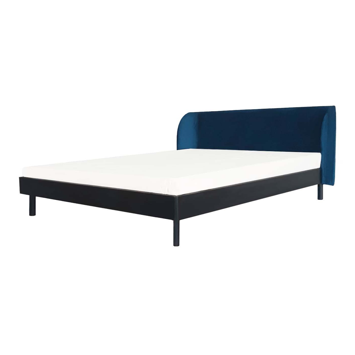 Navigli Ebony High Headboard King Bed