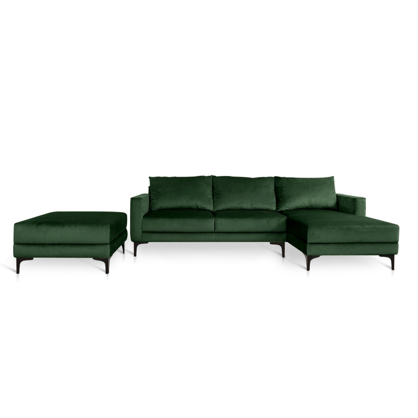 Smithfield  Sofa & Chaise (Left) With Ottoman
