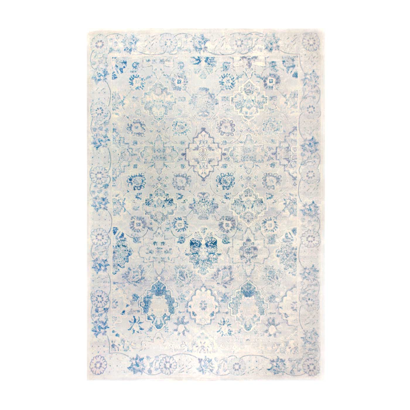 Kashan Ice Blue Rug