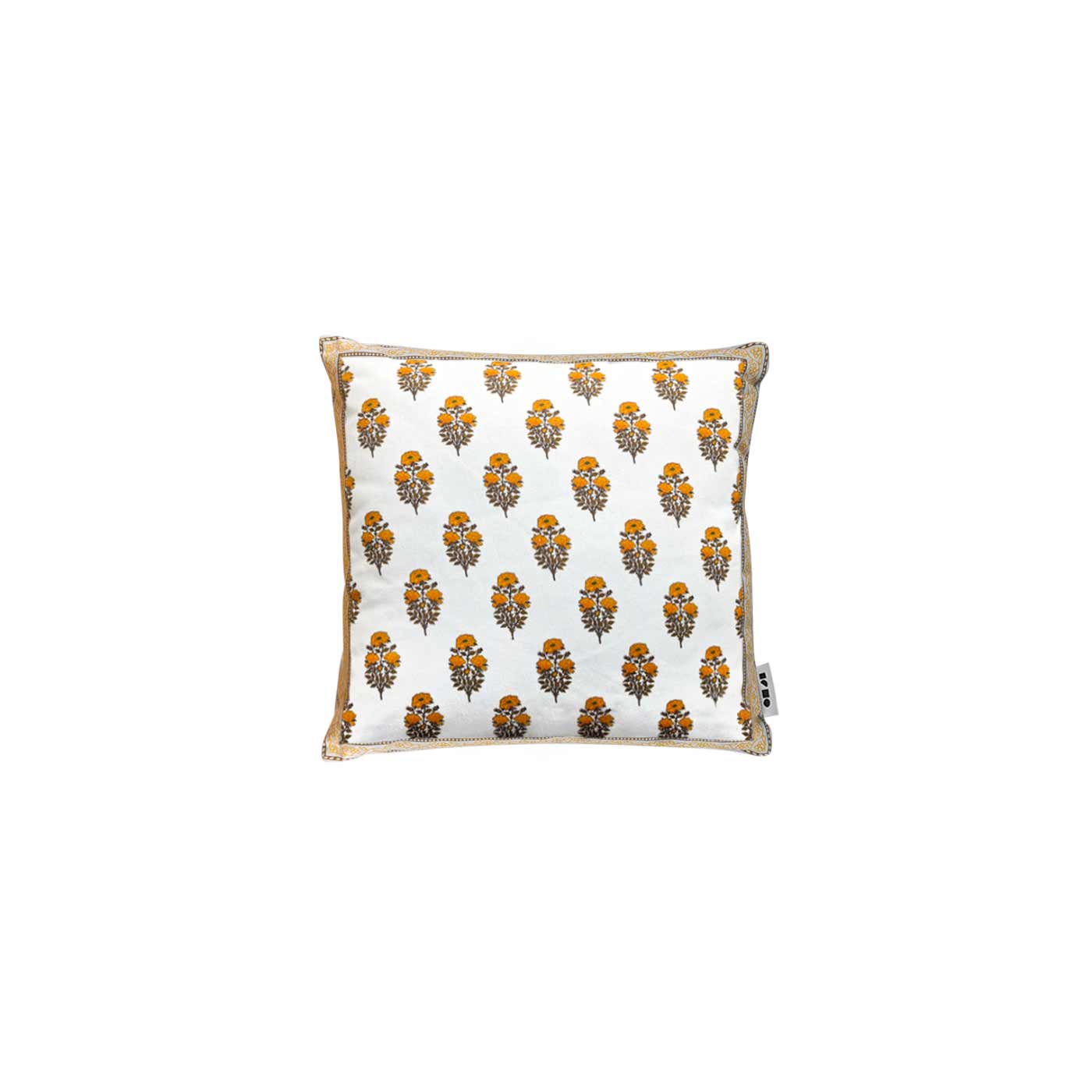 Gulmohar Yellow Cushion