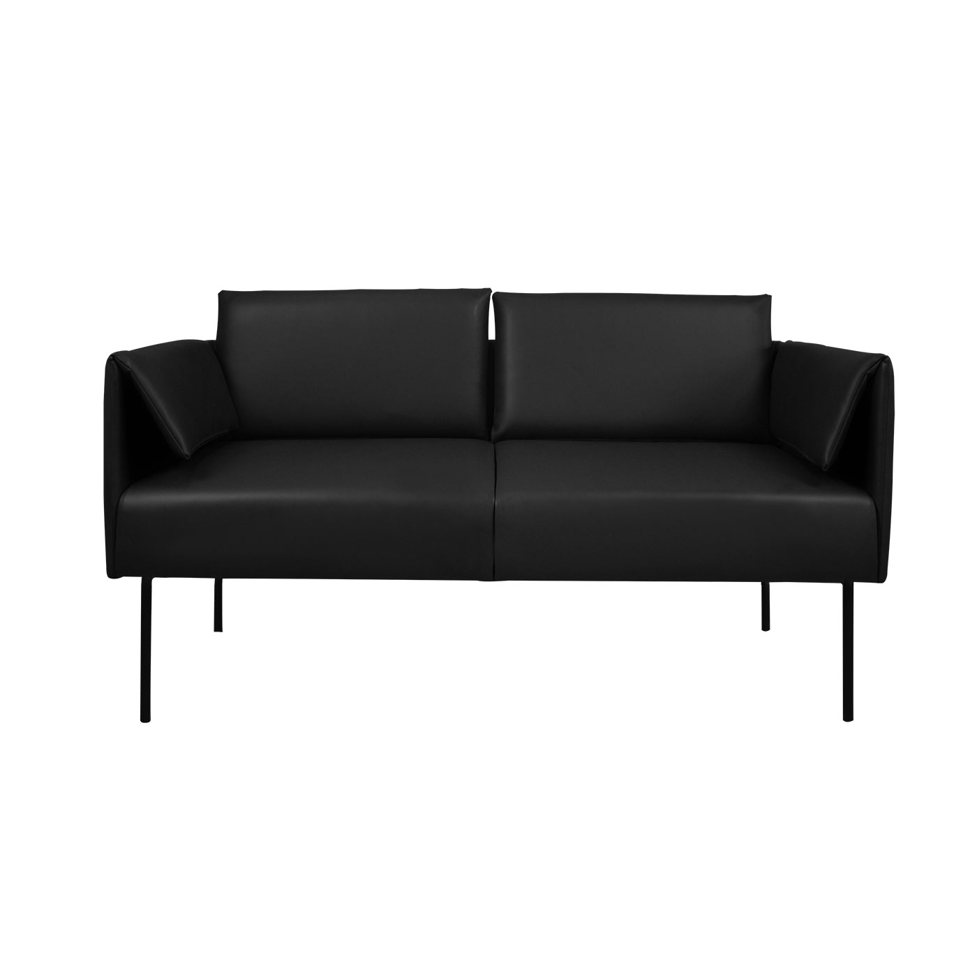 Preston Faux Leather Double Sofa