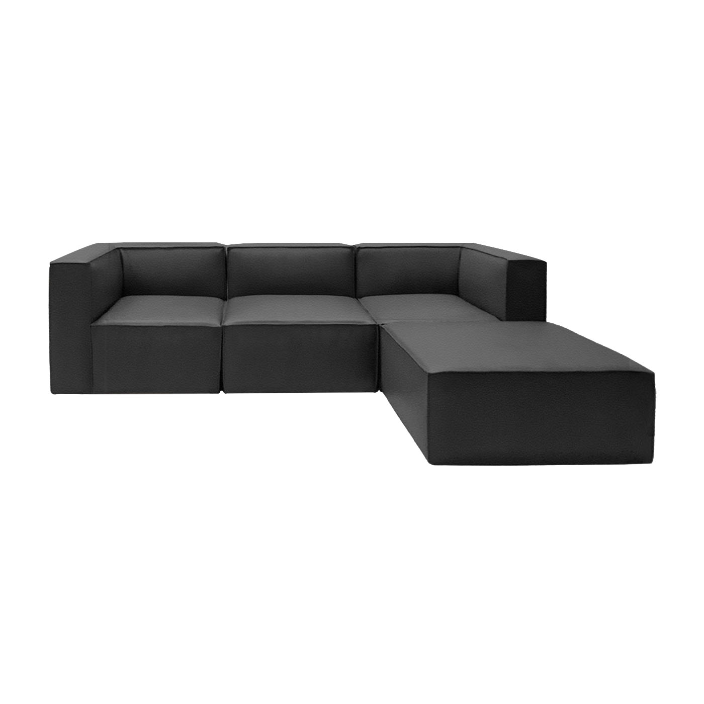 Malmo Faux Leather Sofa & Chaise