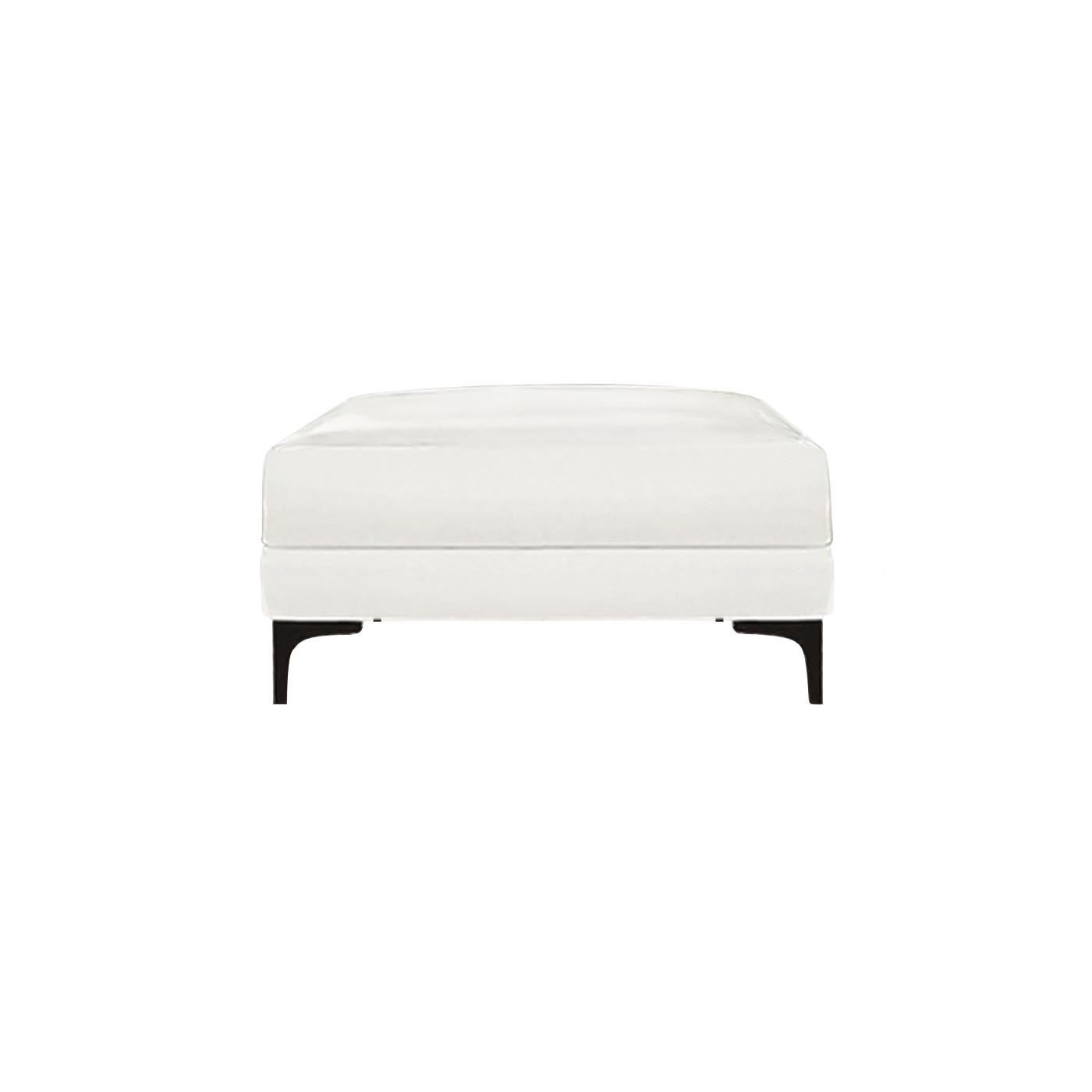 Smithfield Faux Leather Sofa & Chaise (Right) With Ottoman