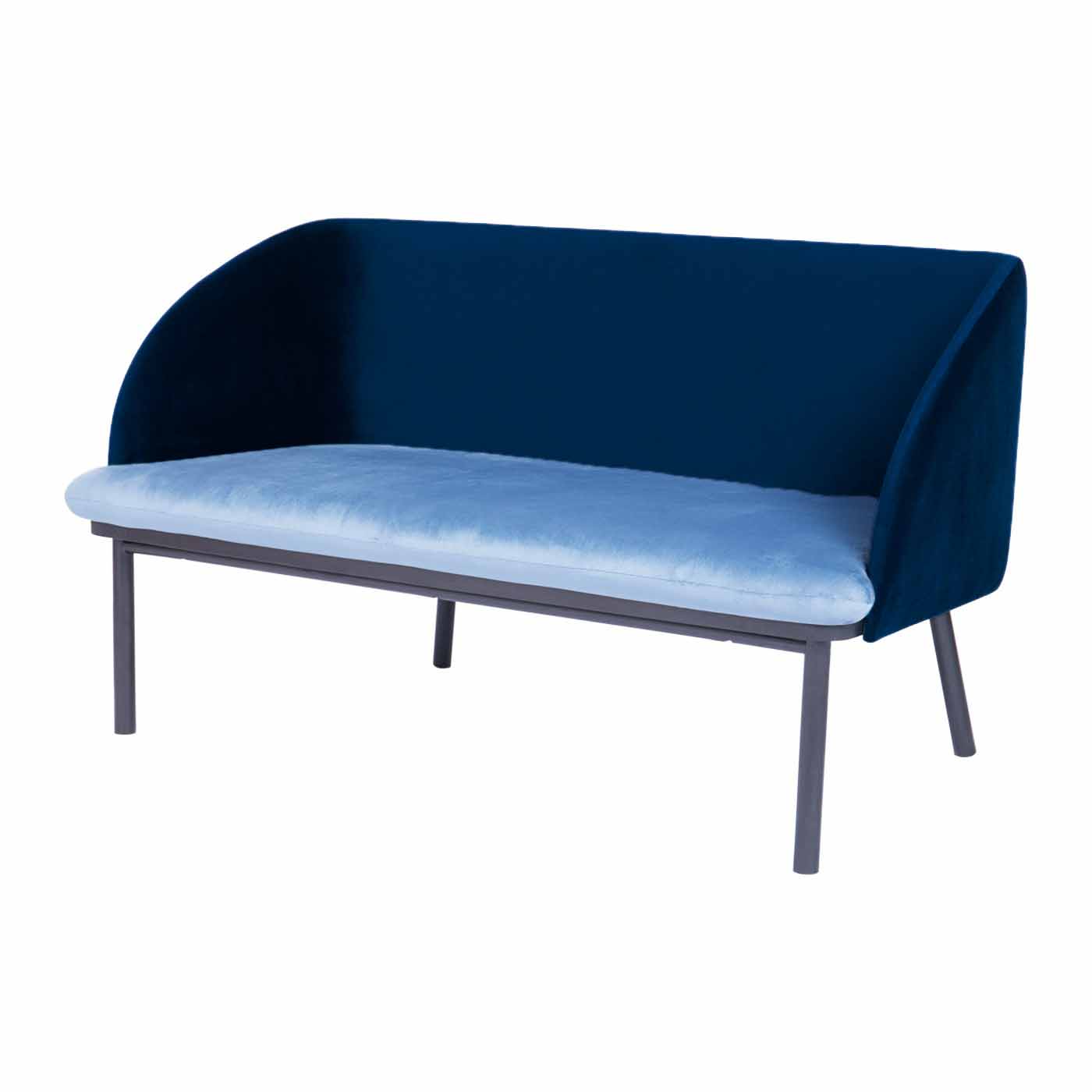 Navigli  Ebony Double Sofa