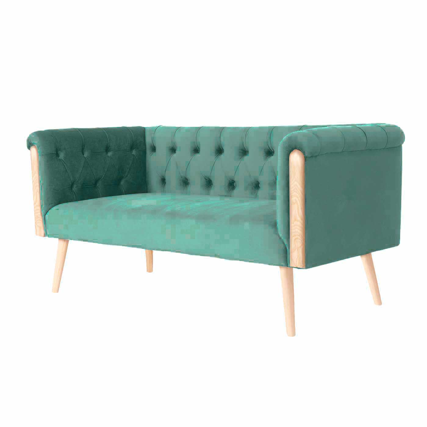 Chesterfield  Light Double Sofa