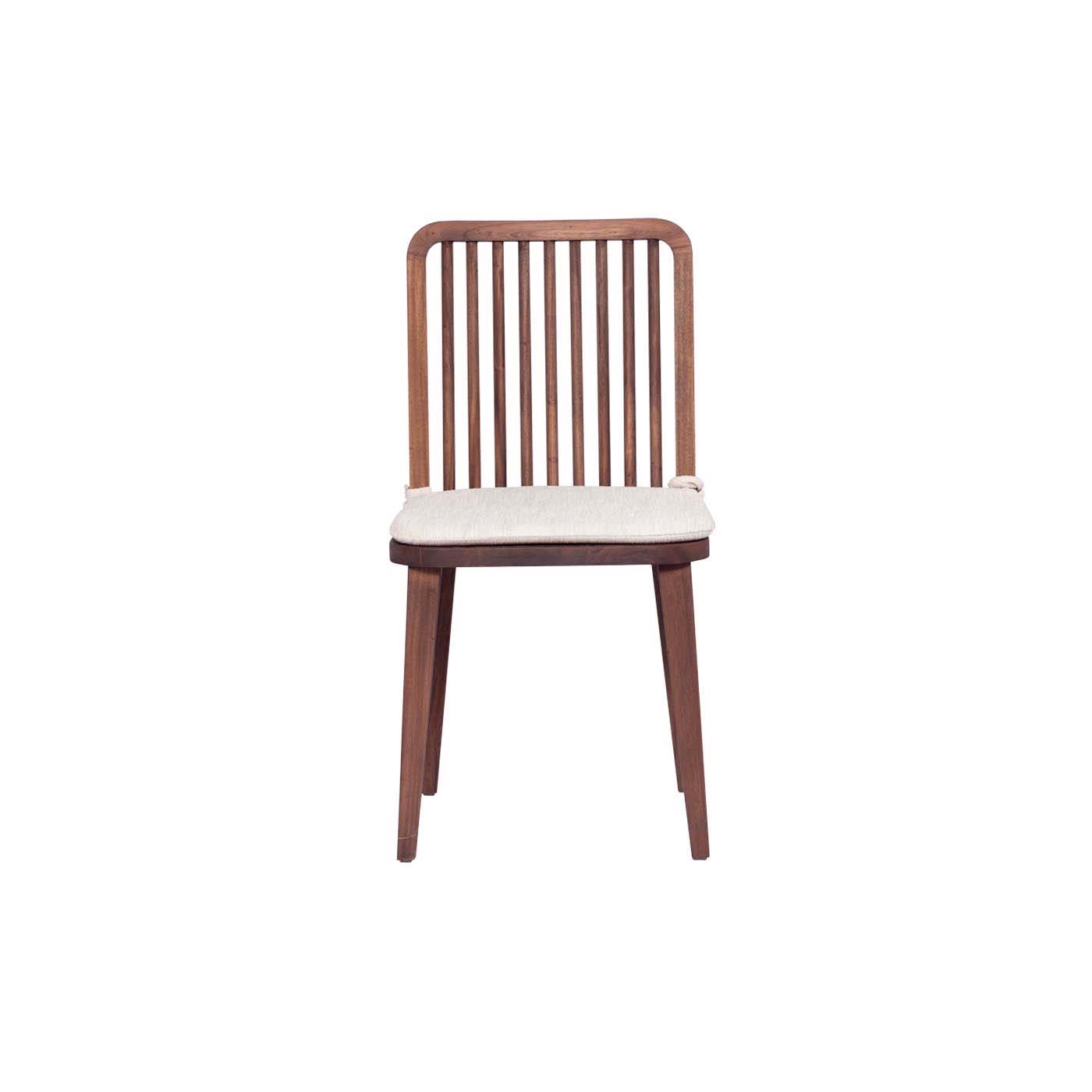Monza Waterproof  Dark Dining Chair