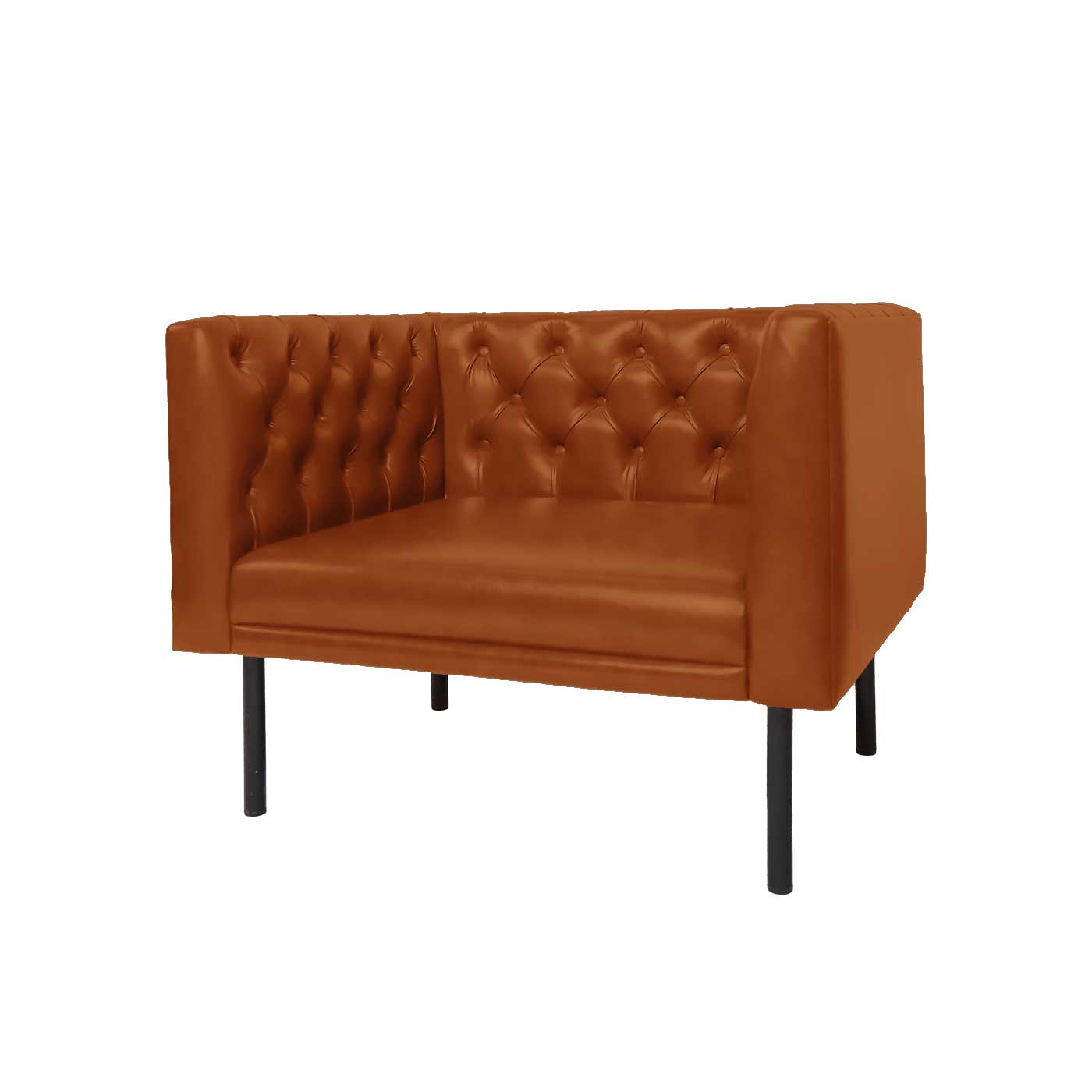 Sheffield Faux Leather Office Single Sofa