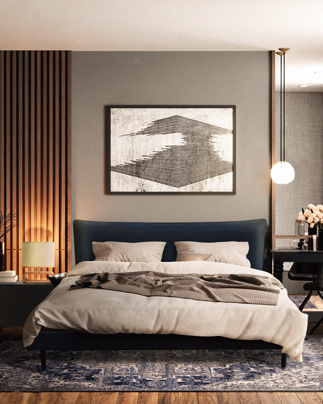Woodbase Table Lamp