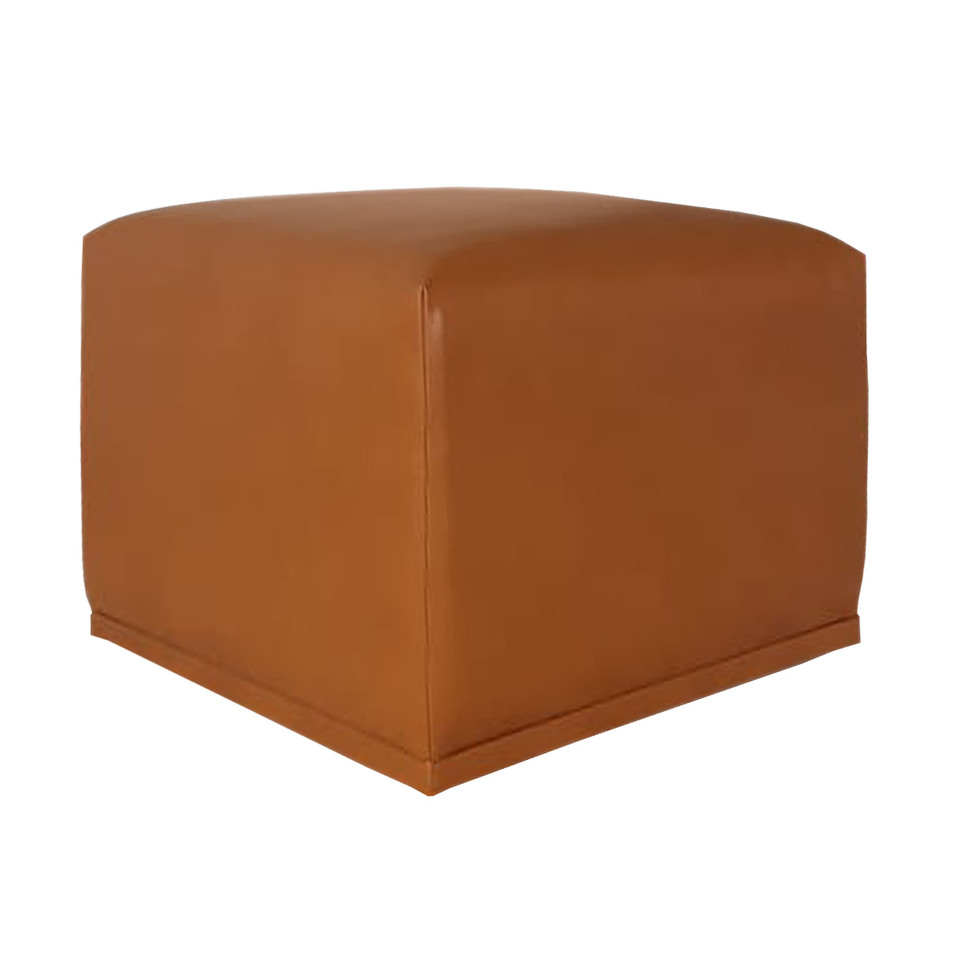 St. Pauli Faux Leather Ottoman