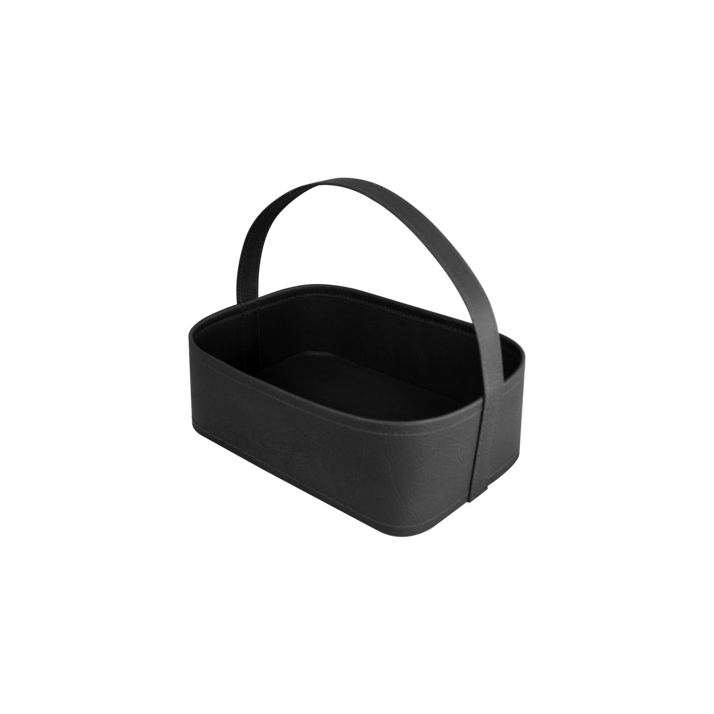 Porte-Stylo Faux Leather Desk Organizer